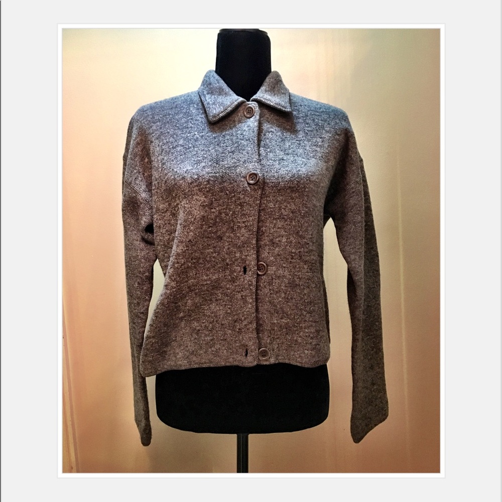 Vintage Jcrew sweater jacket.